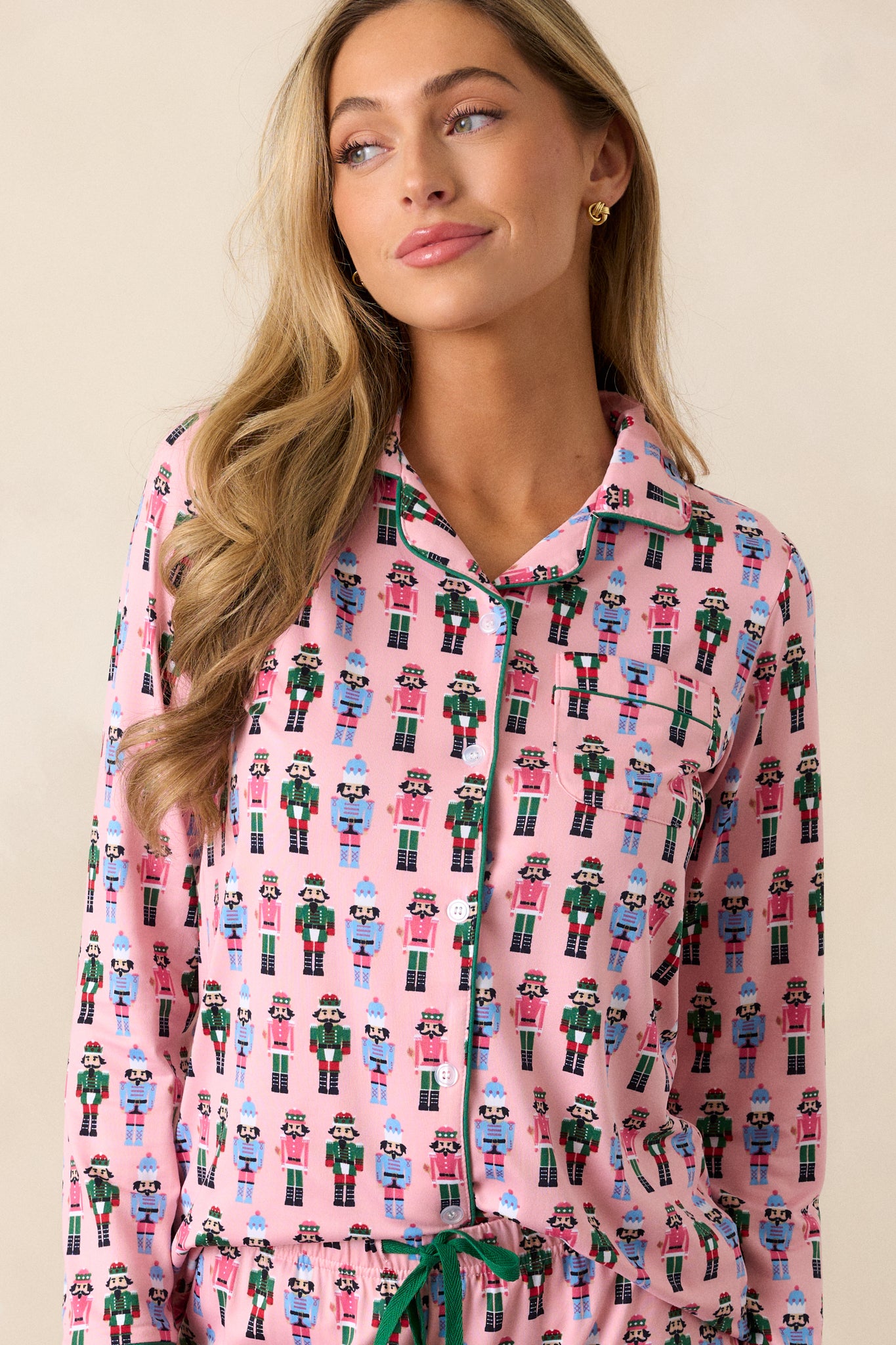 Tales Of The Nutcracker Pink Pajama Top