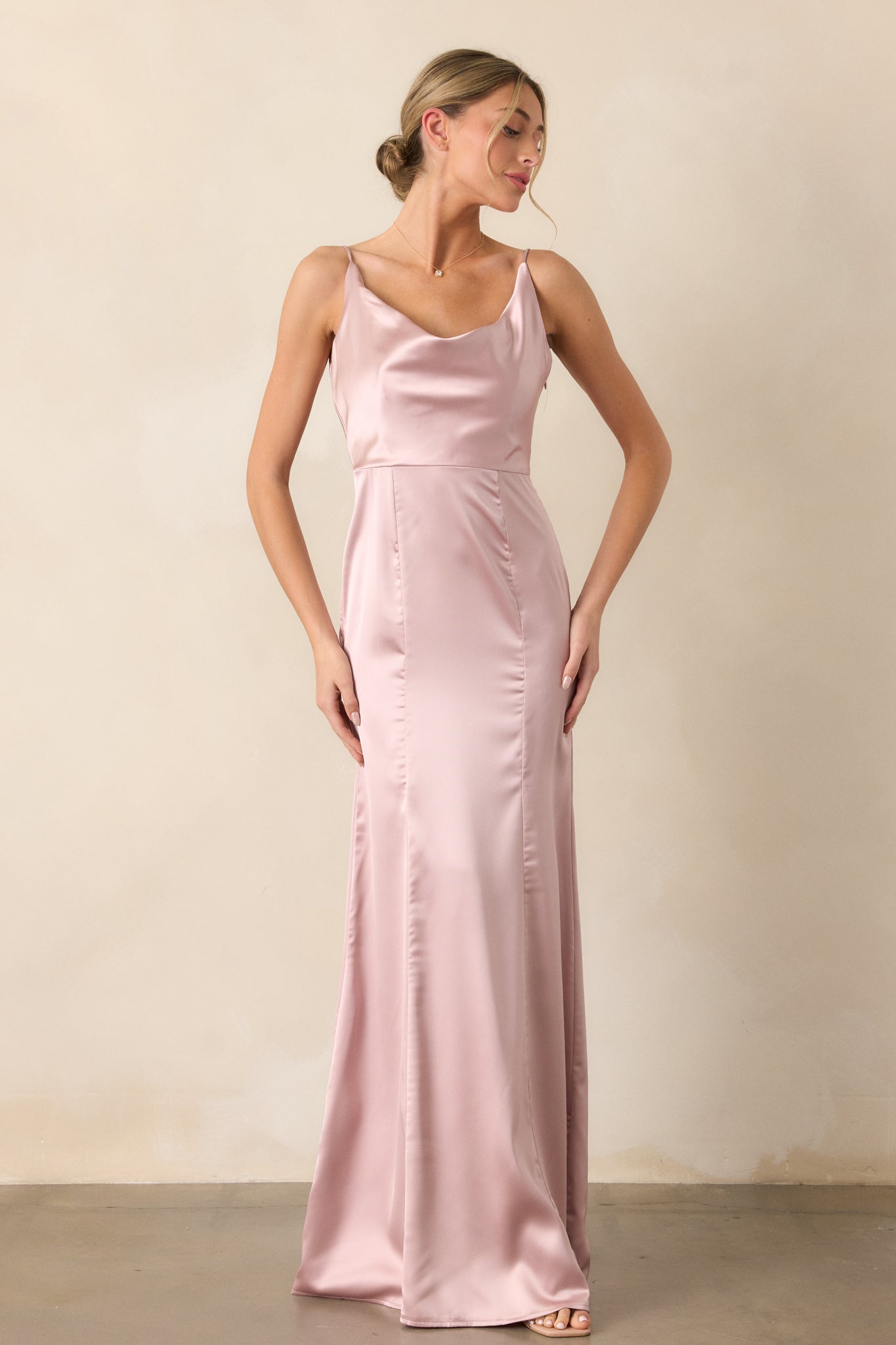 Inner Radiance Blush Maxi Dress