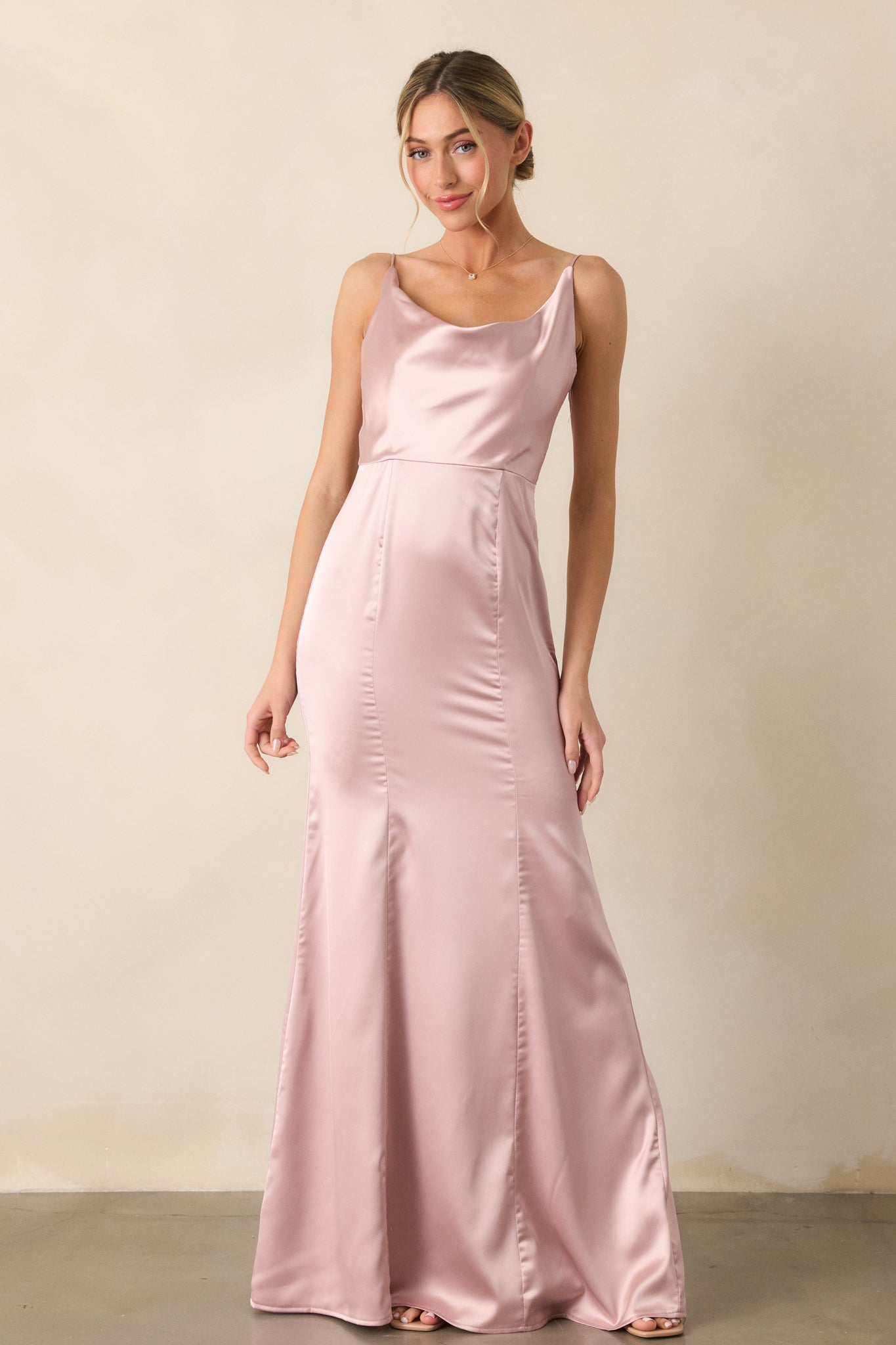 Inner Radiance Blush Maxi Dress