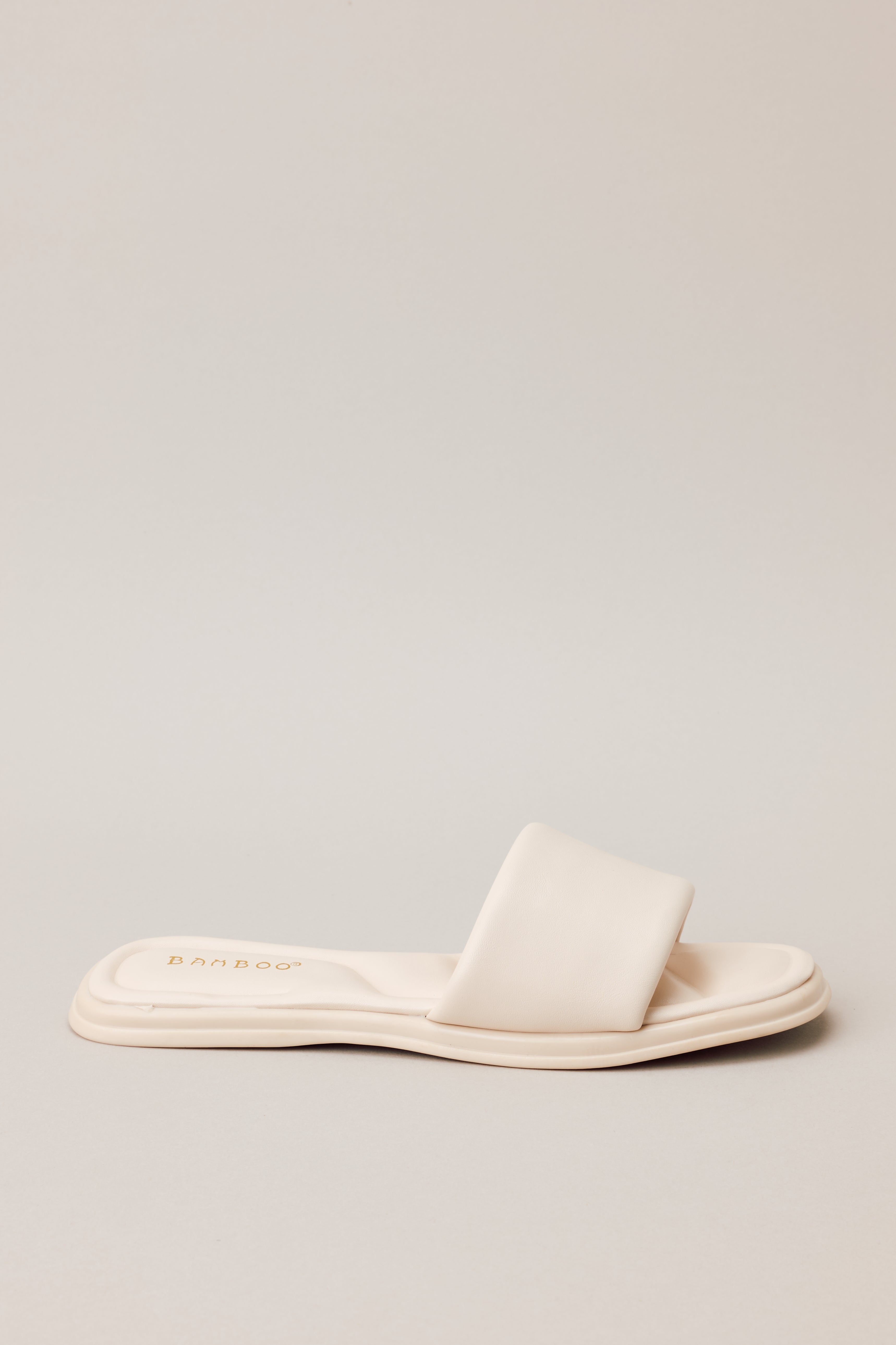 Oasis Steps Ivory Matte Sandals