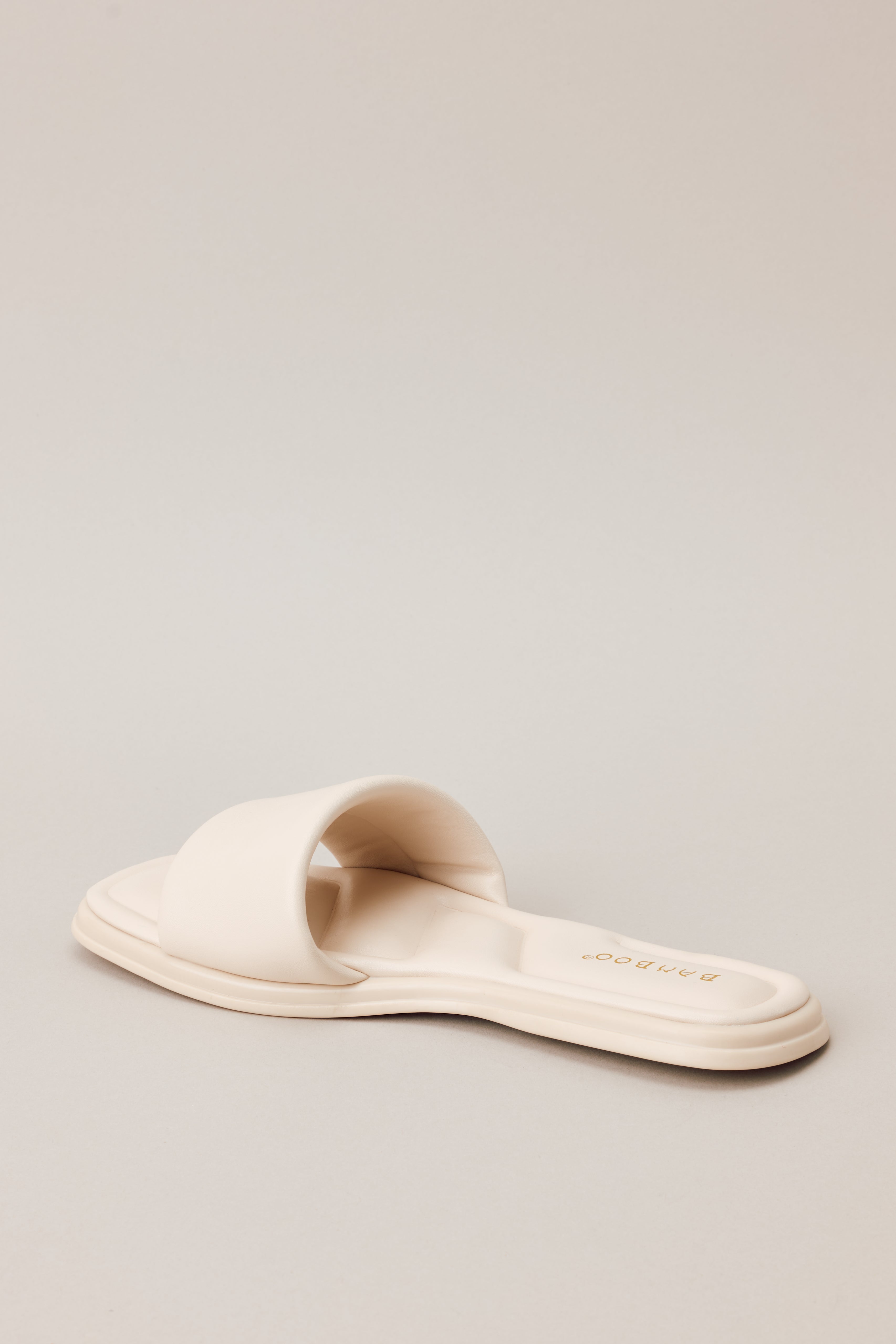 Oasis Steps Ivory Matte Sandals