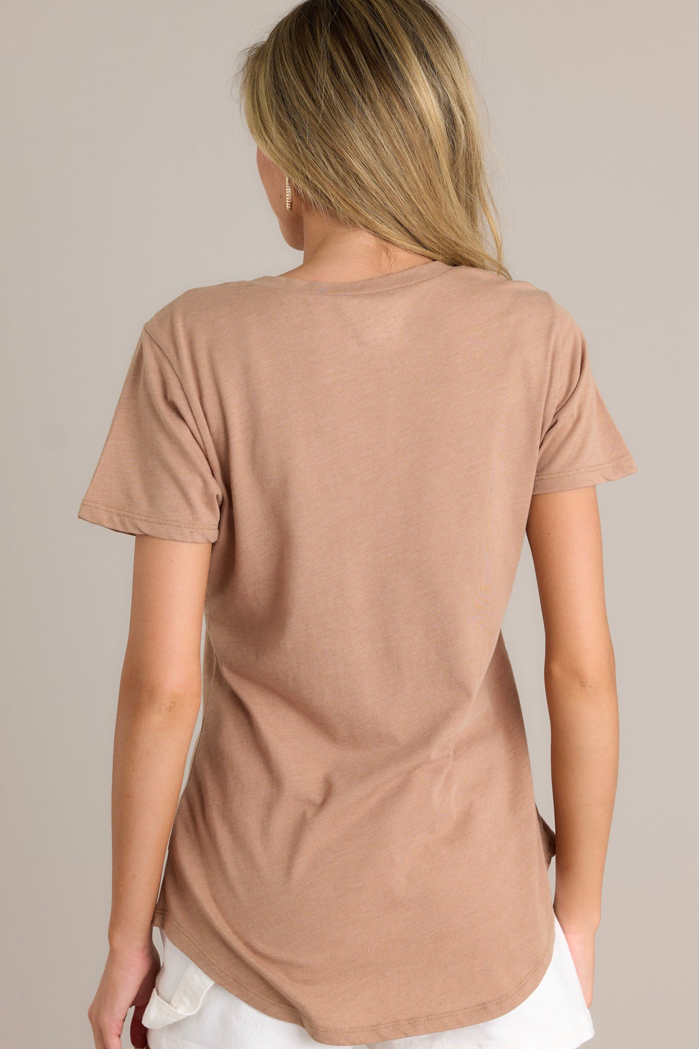 Z Supply Burro Brown Pocket Tee