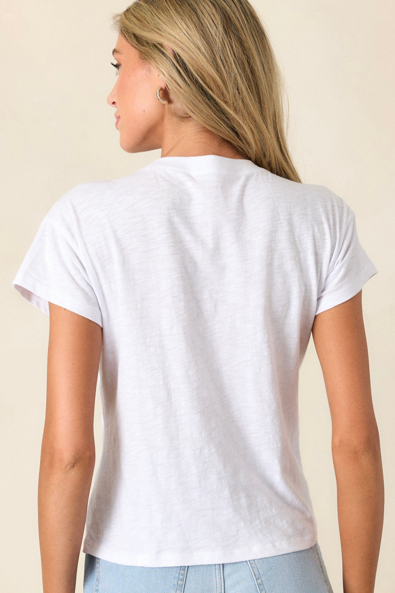 Z Supply Modern White Slub Tee