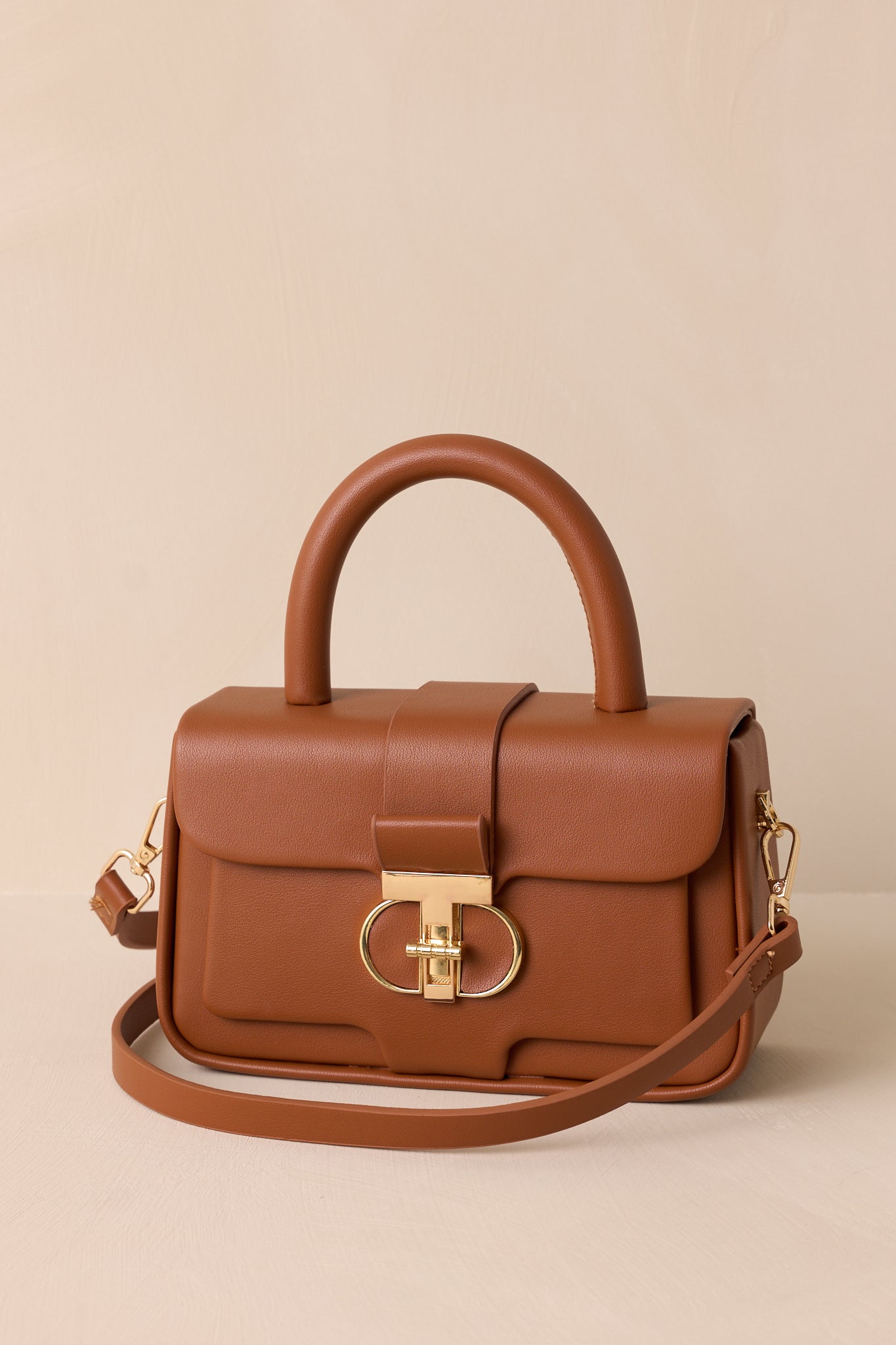 Regal Repose Brown Handbag