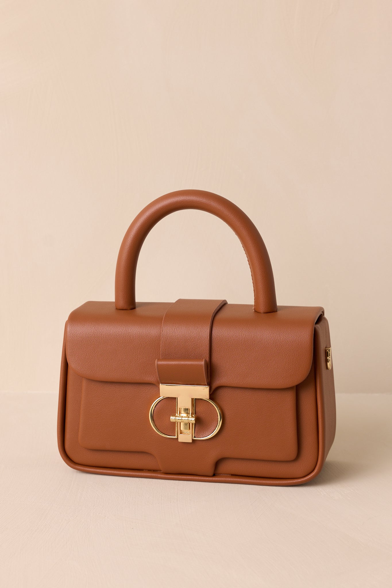 Regal Repose Brown Handbag