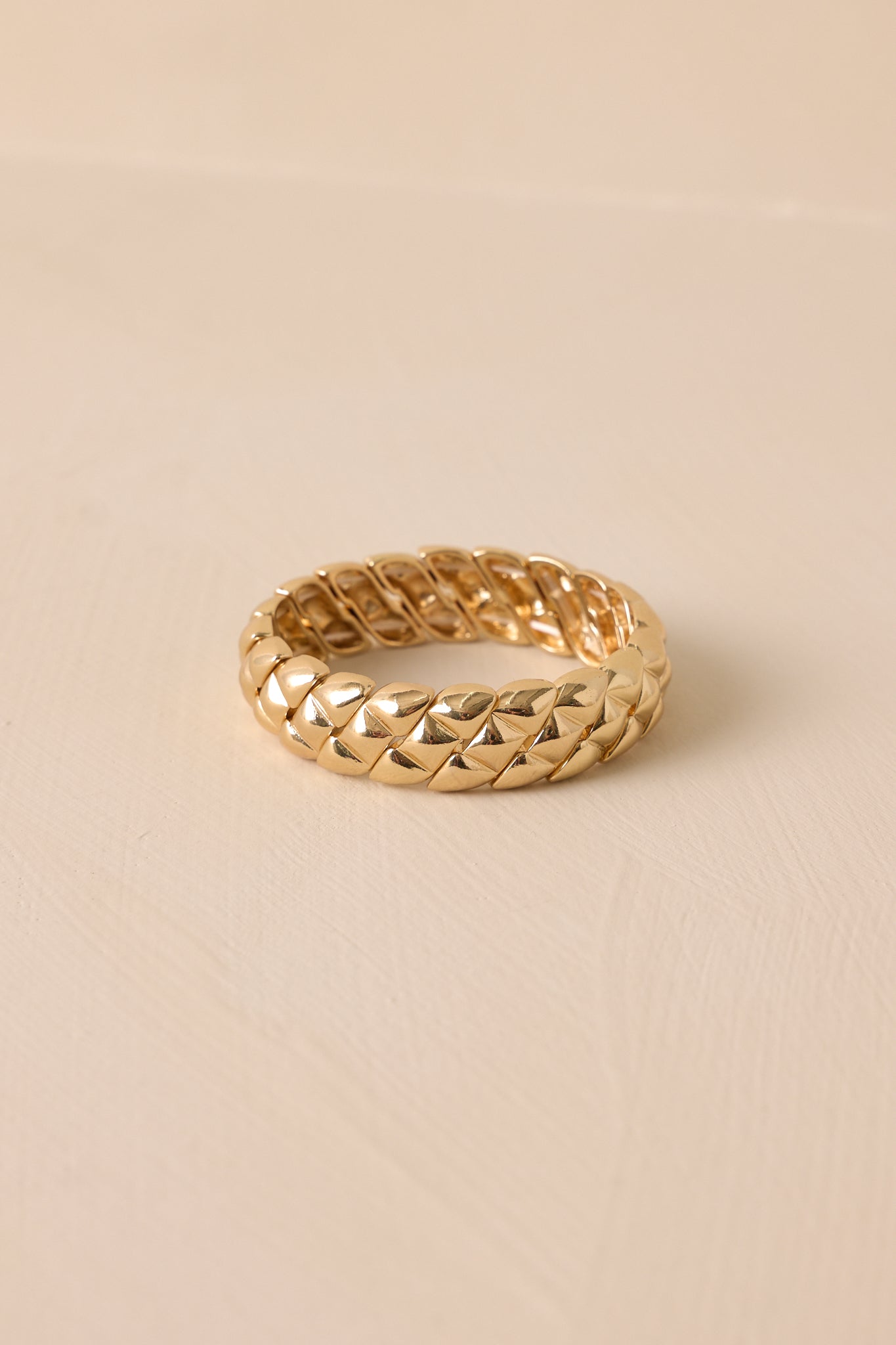 Hidden Glow Gold Bracelet