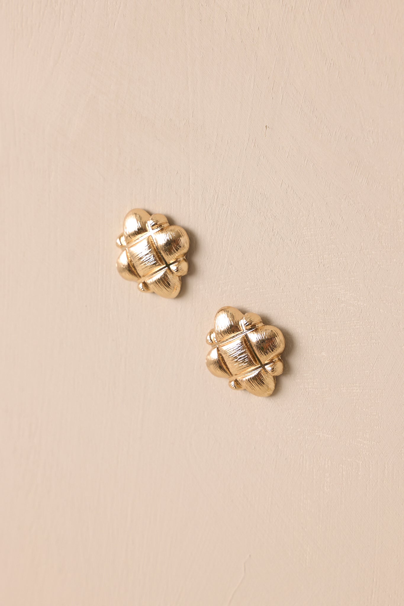 Call Back Vintage Gold Geometrical Earrings