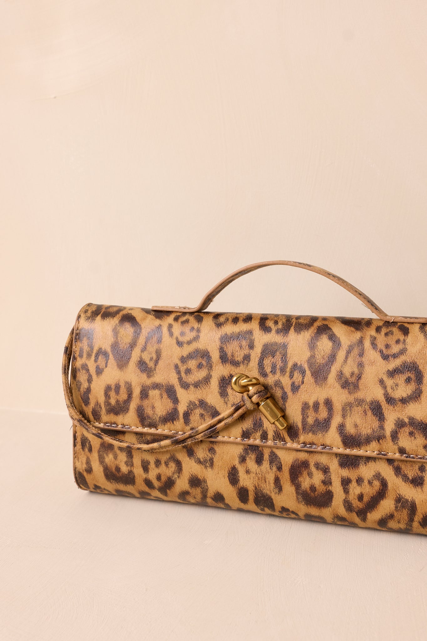 Midnight Sun Leopard Print Clutch