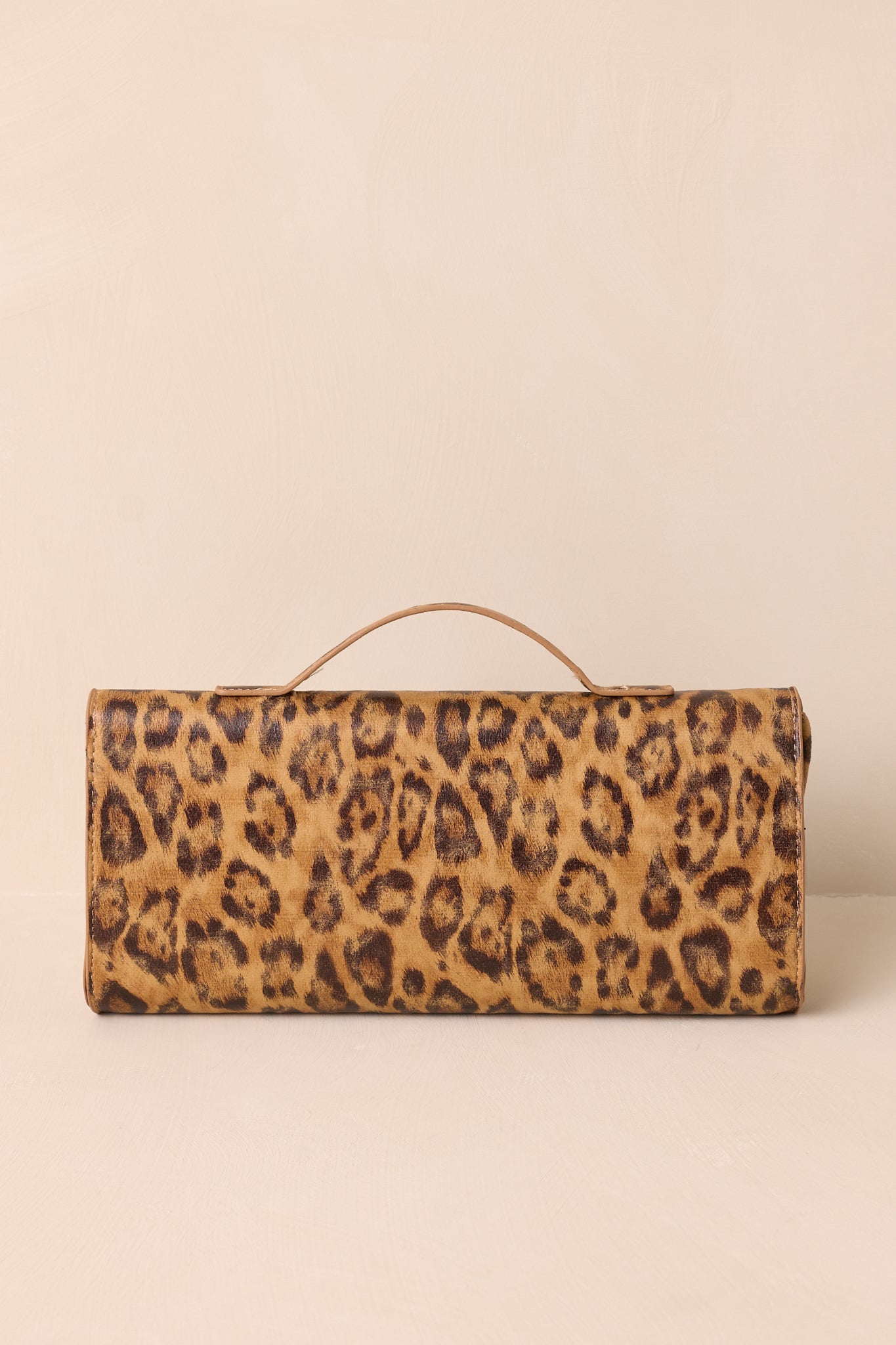 Midnight Sun Leopard Print Clutch