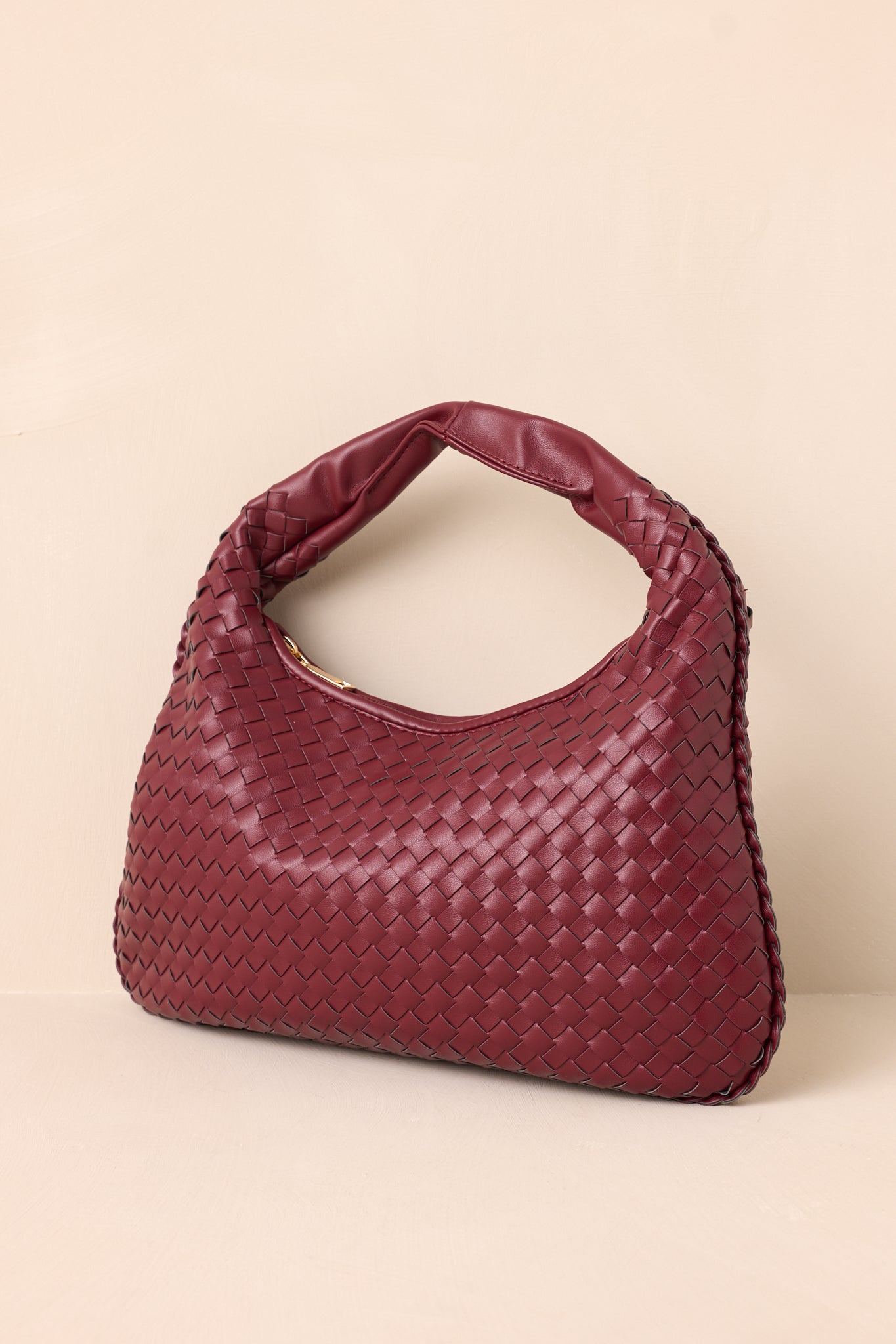 Dream Of The Fleet Wine Woven Handbag