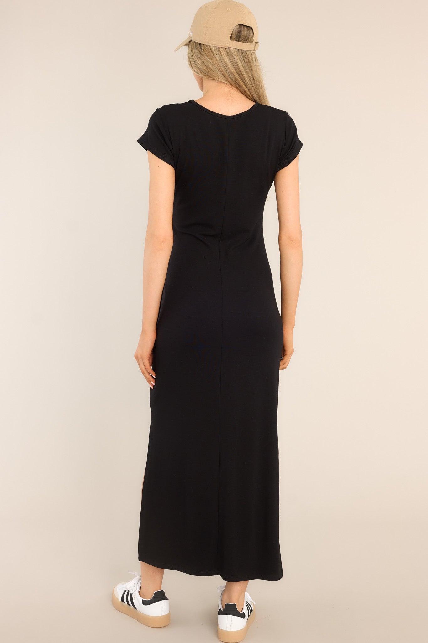 Closet Classic Black Maxi Dress - Red Dress