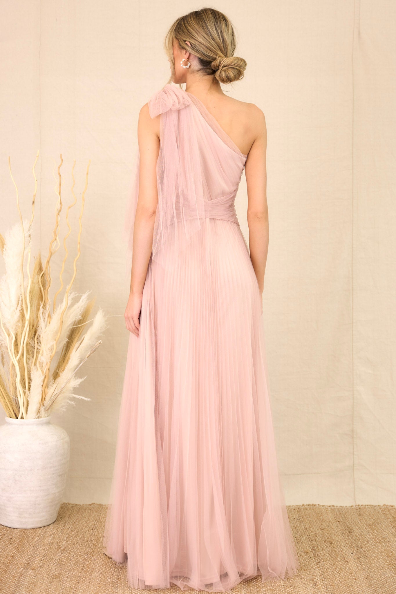 Divine Intuition Blush Maxi Dress - Red Dress