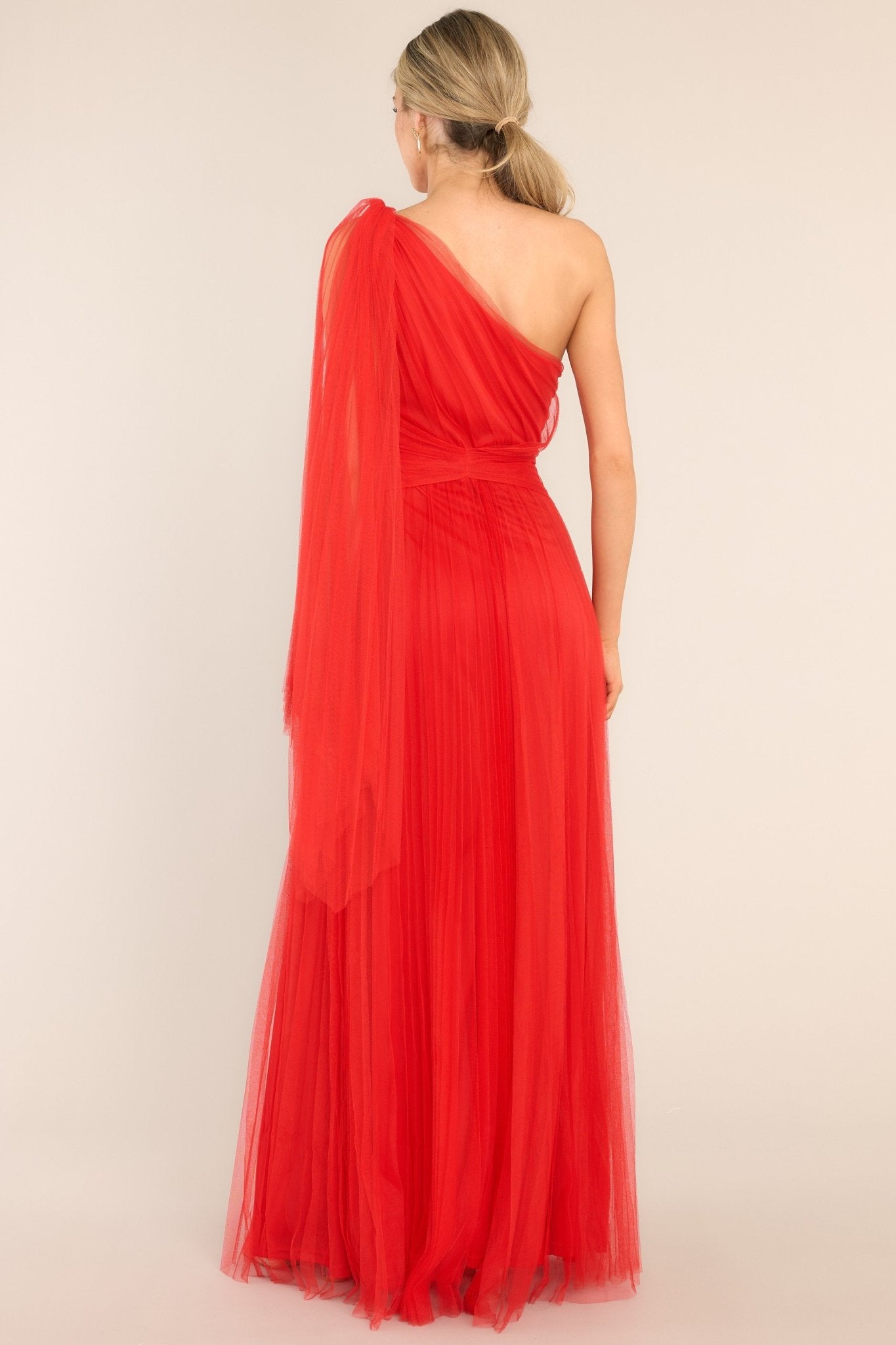 Divine Intuition Red Maxi Dress - Red Dress