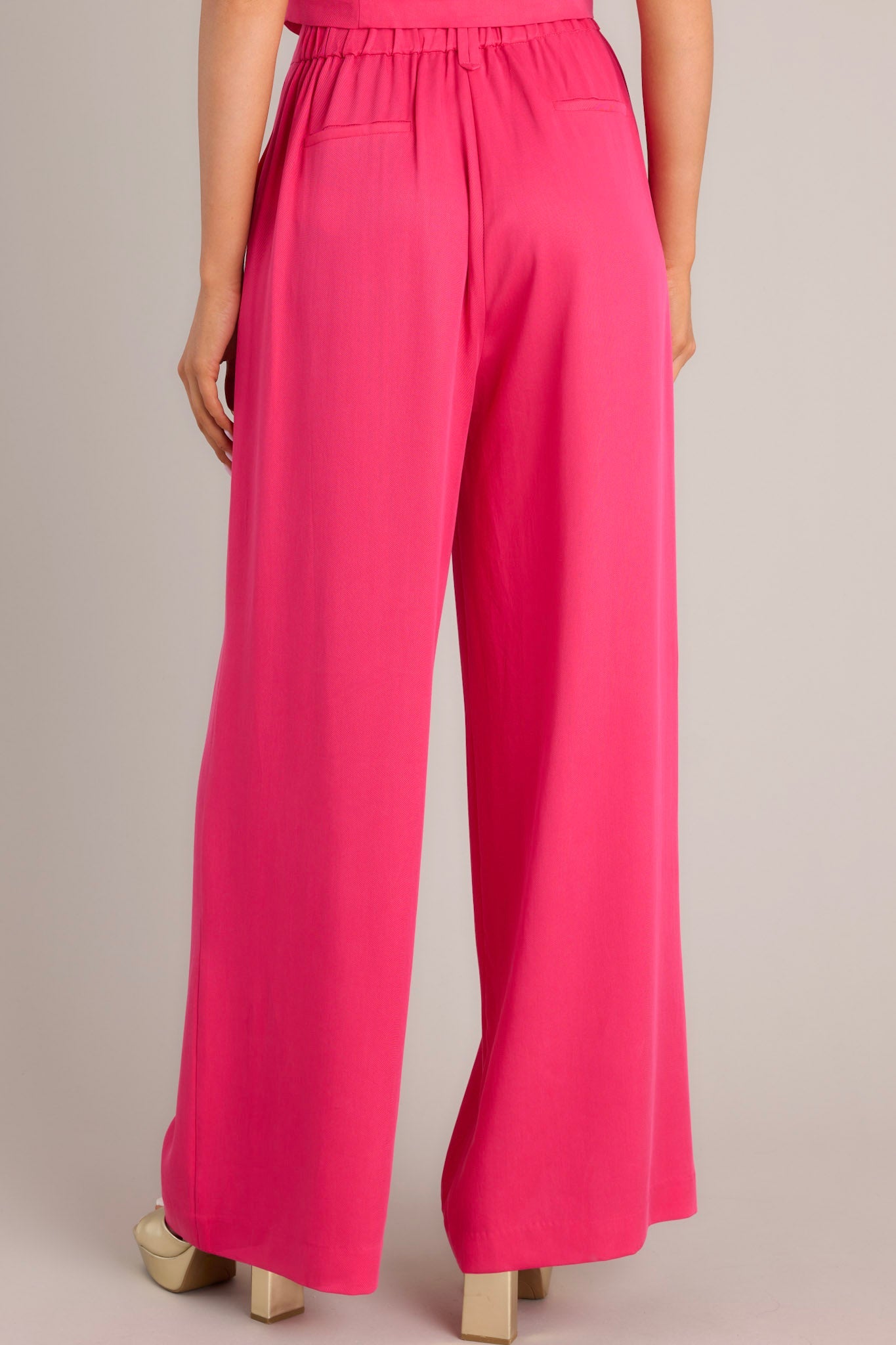 MINKPINK Fabella Wide Leg Pant - Red Dress