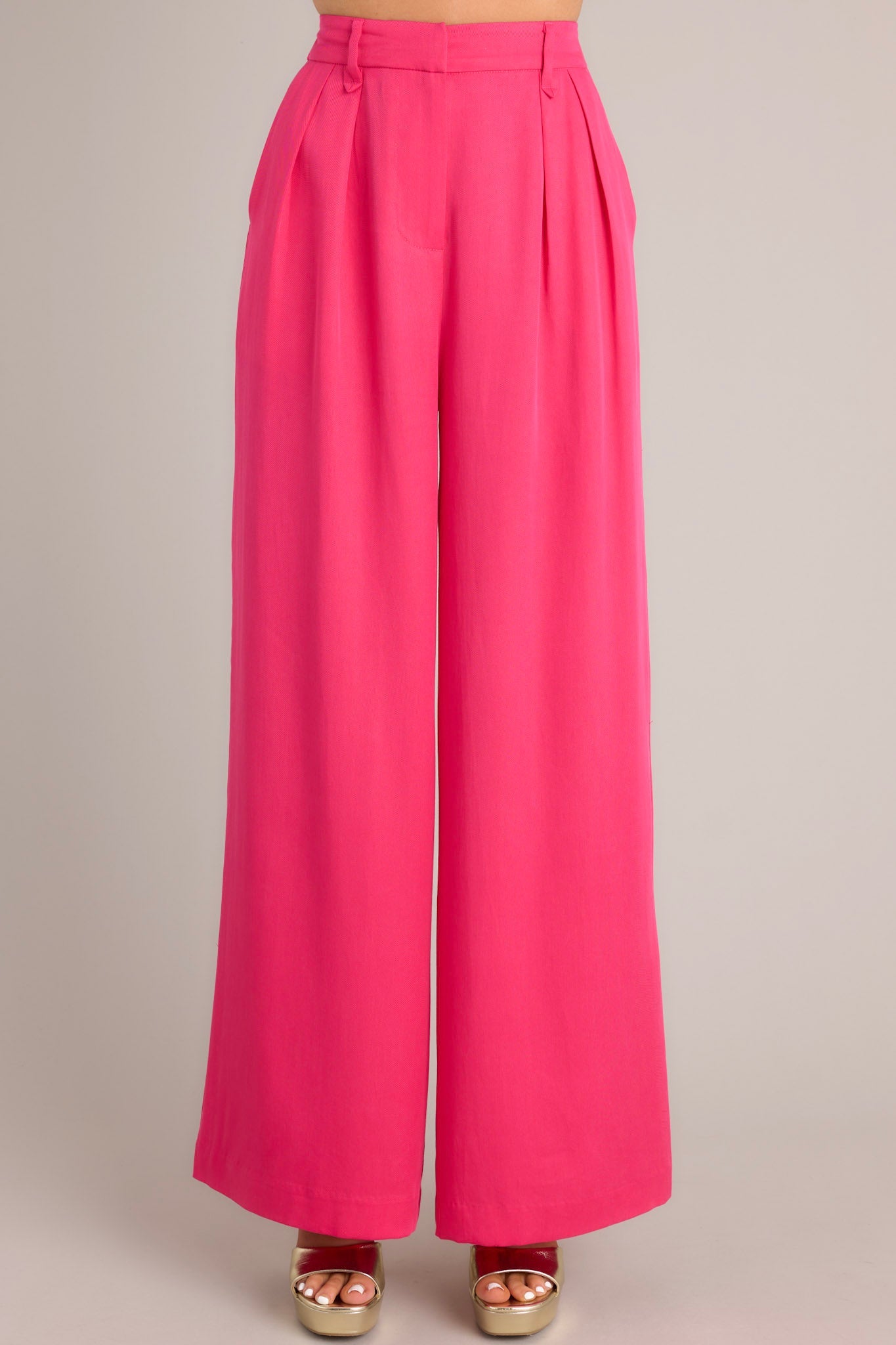 MINKPINK Fabella Wide Leg Pant - Red Dress